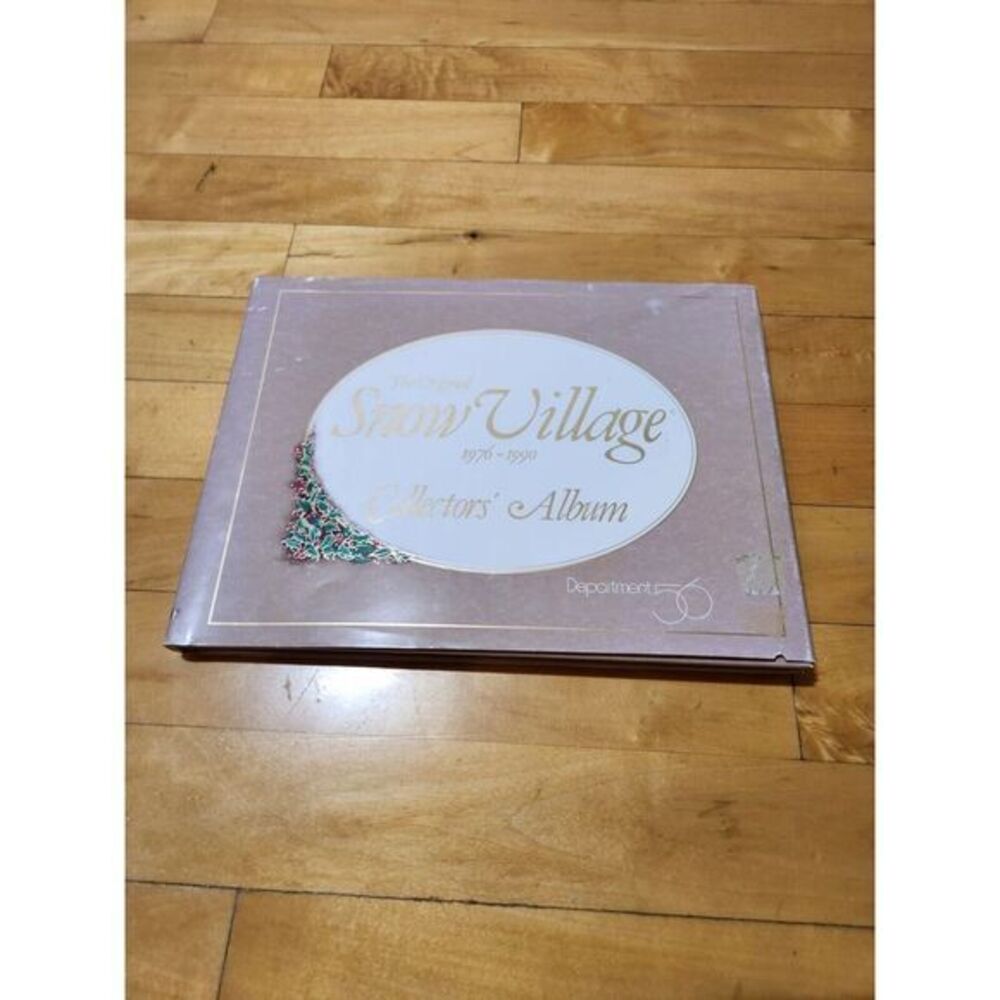 Dept 56 The Original Snow‎ Village Collectors Album 1976-1990 Reference Book